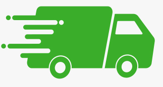 Icon, camion verde.